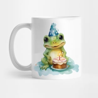 Happy Birthday Cute frog Mug